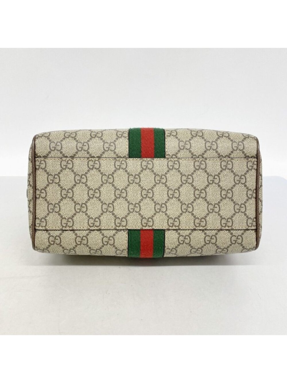 Gucci Handbag Ophidia Brown Gold 2-Way - Picture 3 of 10